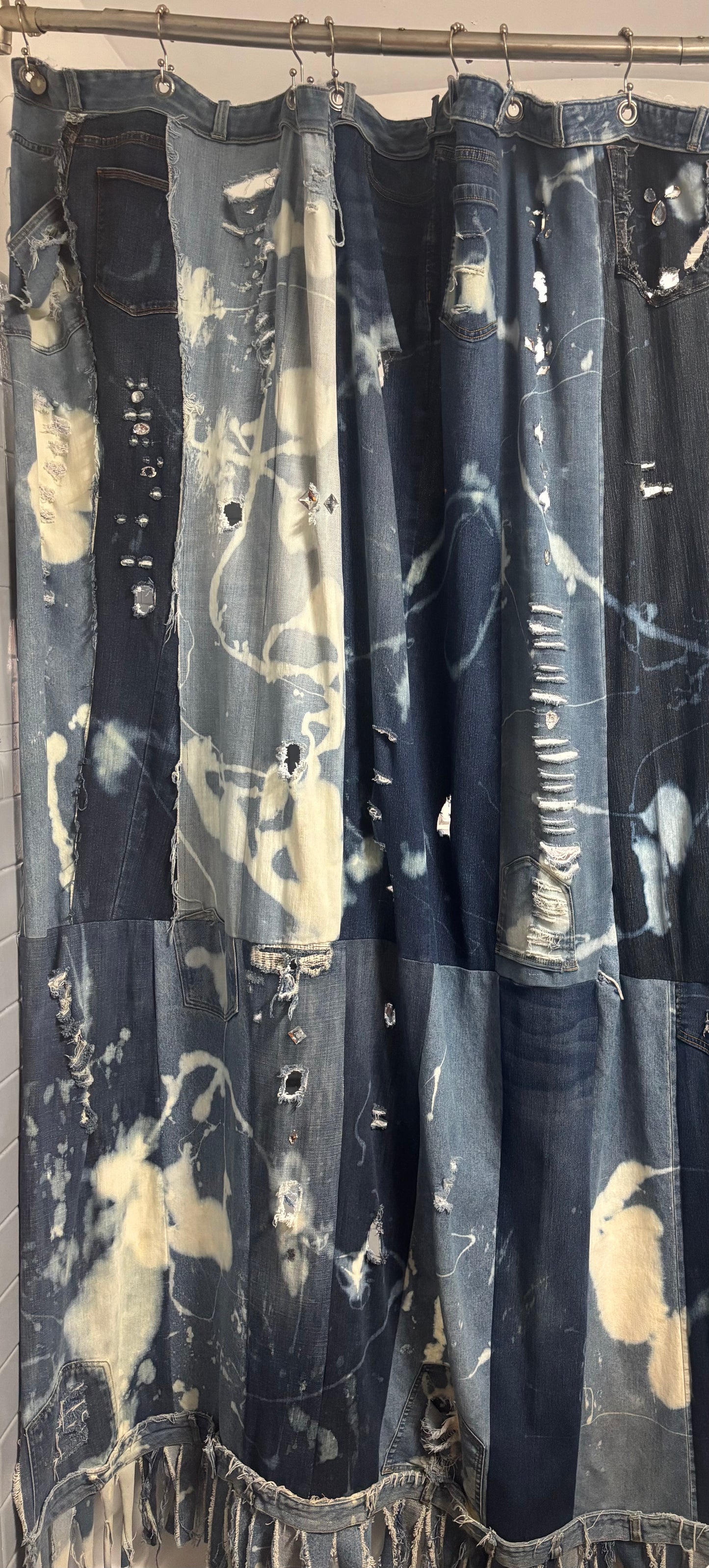 Denim Shower Curtain