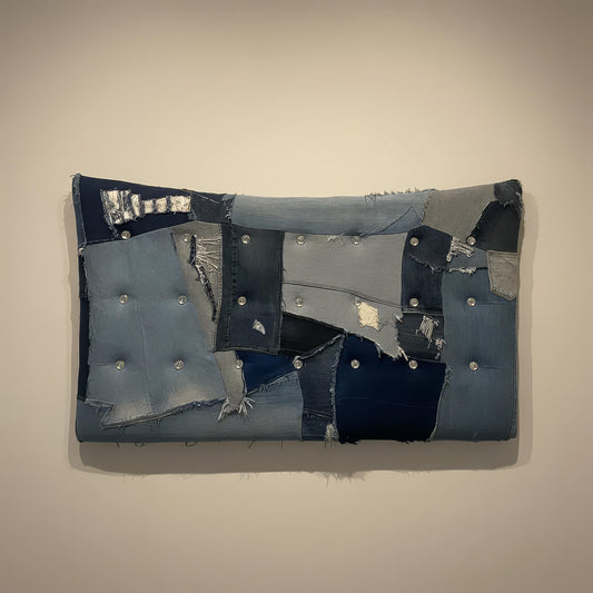 Denim Queen Headboard